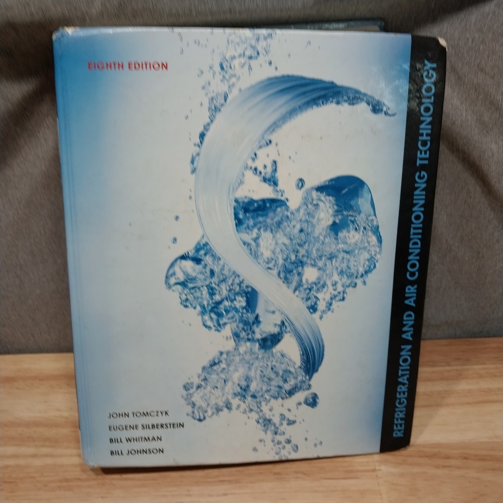 Refrigeration and Air Conditioning Technology 8th Ed Textbook Blue/Black Cengage